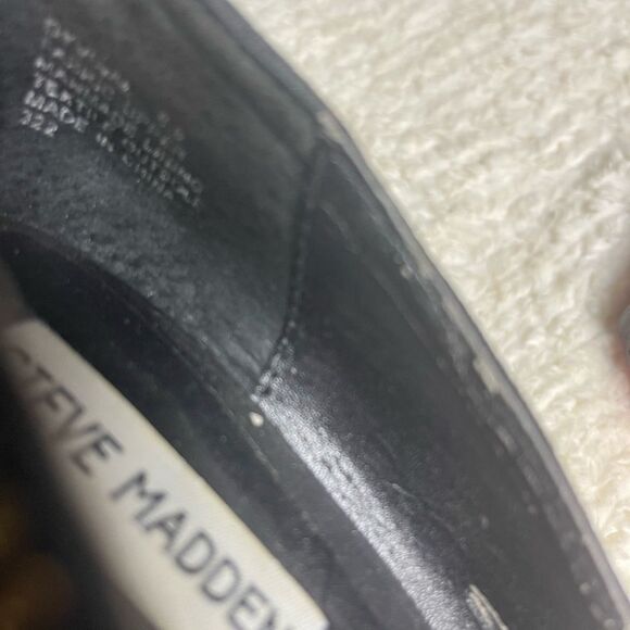 Steve Madden Dyvinal Rhinestones Multi Color slip on platform heels SZ8.5 - Picture 9 of 14